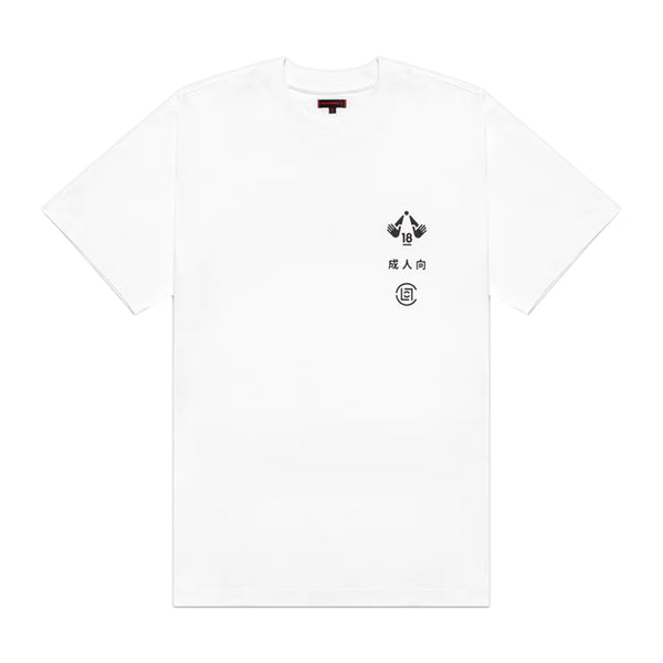 Girl's Back Tee 'White'