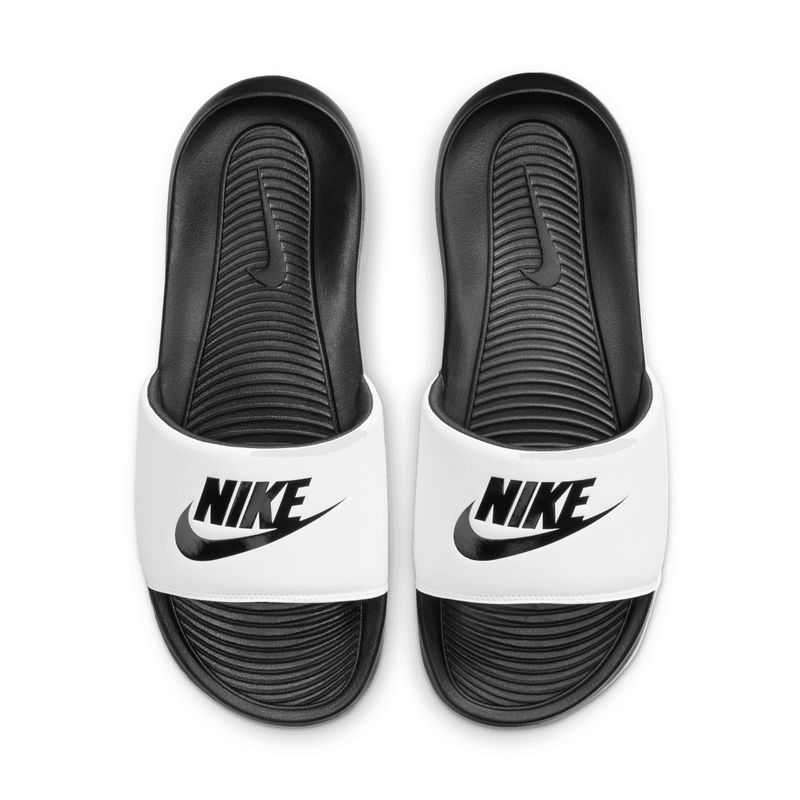 Nike kawa slide white 2025 and black