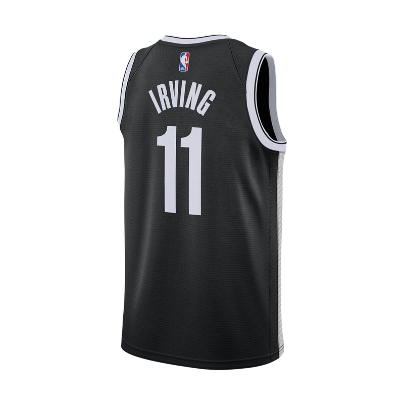 Nike NBA Kyrie Irving Brooklyn Nets Icon Edition Men's Jersey Grey  CW3658-015