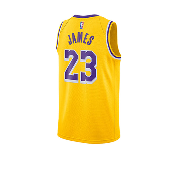 LeBron James Lakers Icon Edition Swingman Jersey 20-21