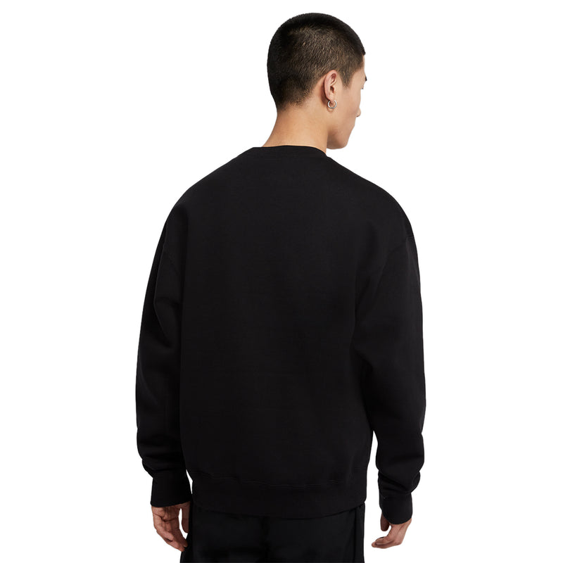 Fleece Crew Sweatshirt 'Black'