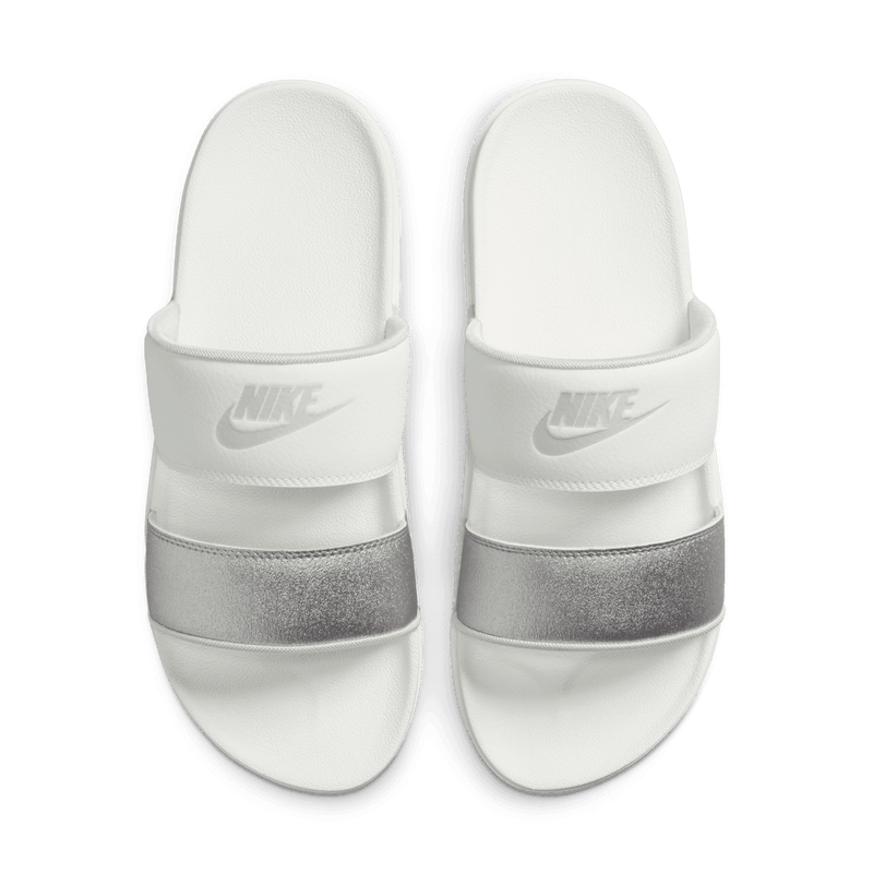 Wmns Offcourt Duo Slide 'Photon Dust Metallic Silver'