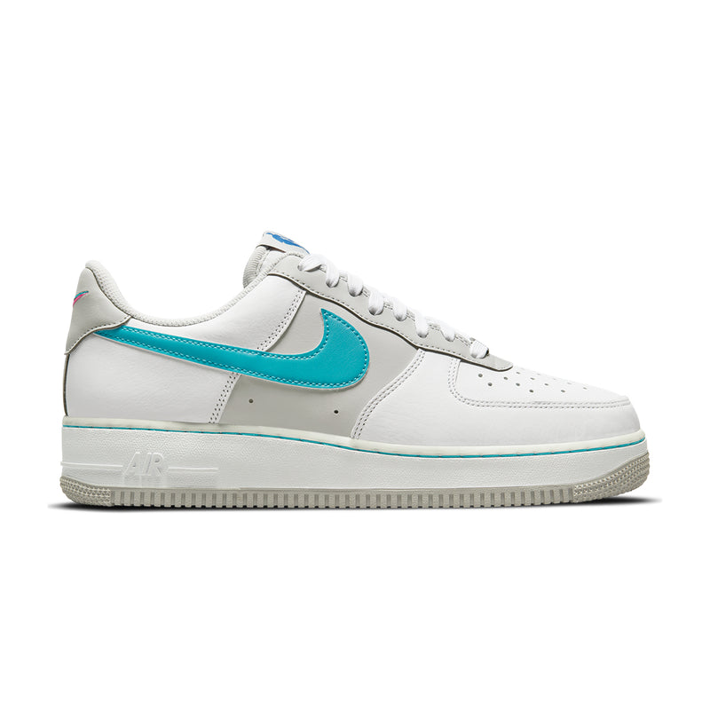 Nike Men's Air Force 1 '07 LV8 Shoes, Size 8.5, Sail/Blue Void