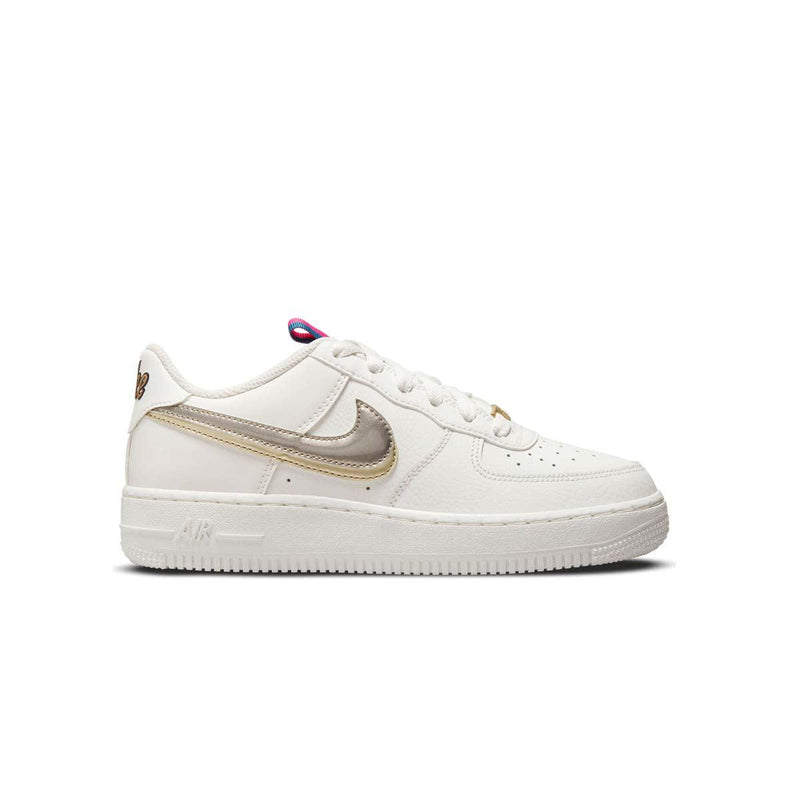 Nike air force 1 gold and silver Clearance