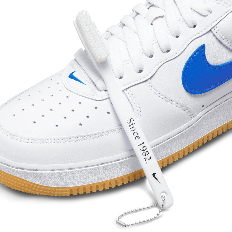 NIKE AIR FORCE 1 LOW RETRO COLOR OF THE MONTH WHITE/ROYAL BLUE DJ3911-101  US12