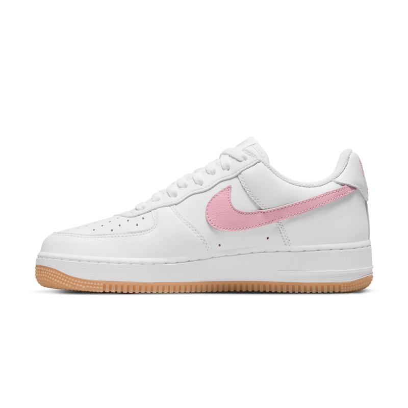 Nike air force 1 white with pink tick Clearance