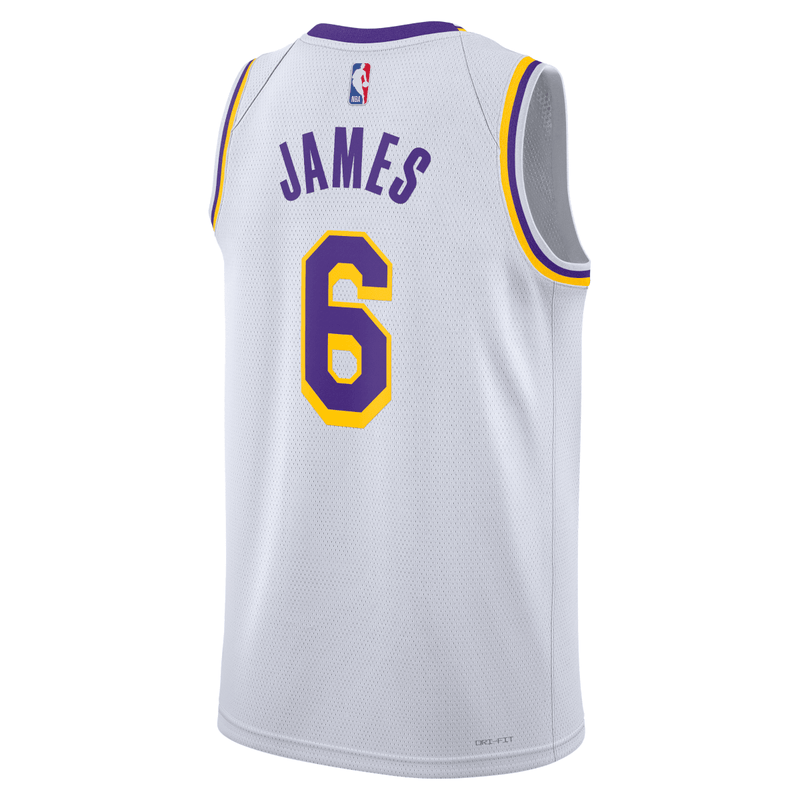 Lebron james deals association lakers jersey