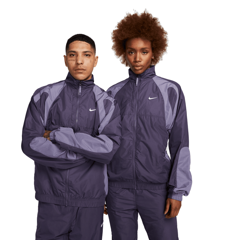 Nike jacket online gold and silver