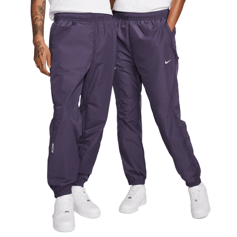 Purple nike online track pants