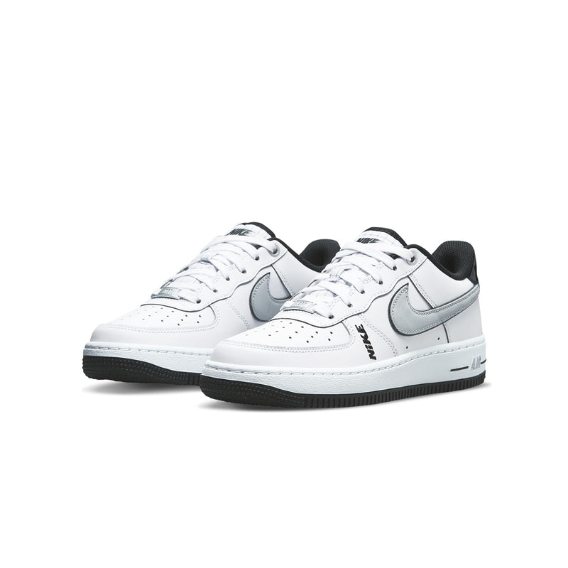 Nike Sportswear AIR FORCE 1 07 LV8 UT TU - Trainers - black/metallic  silver/black 