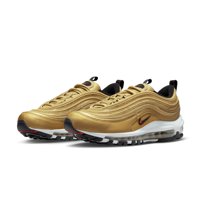 White and gold nike air max 97 Clearance