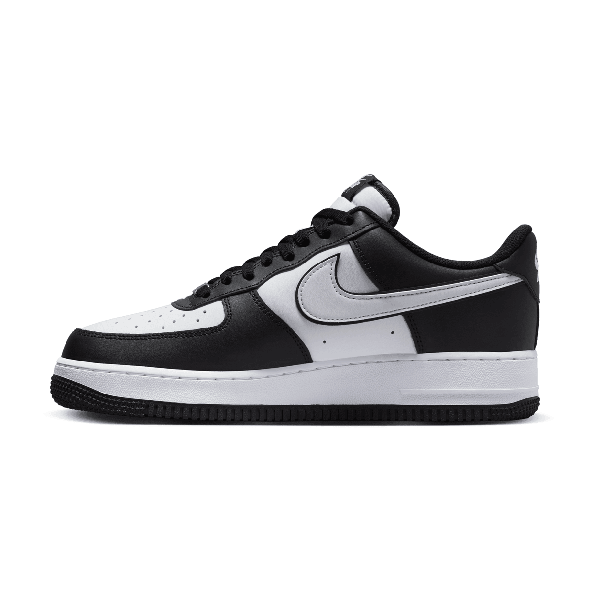 Air force 1 black white sale best sale