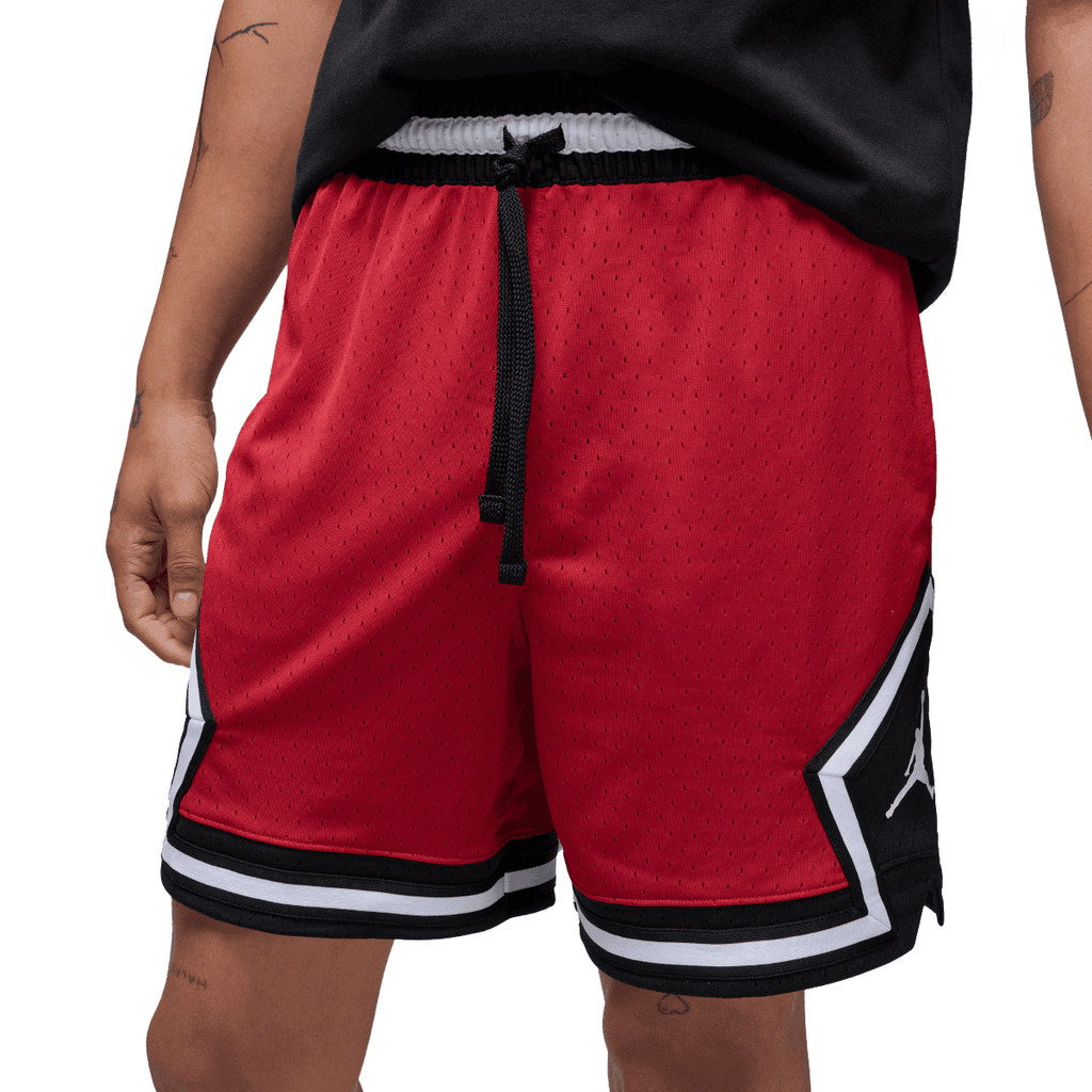 Red 2025 jordan shorts