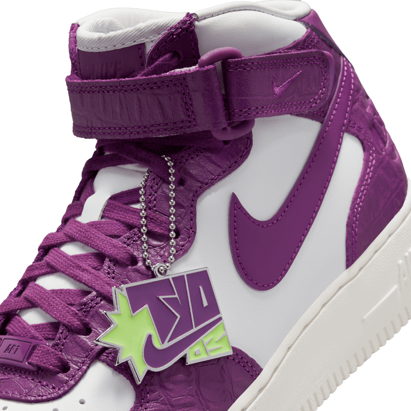 Nike air force sales 1 mid purple