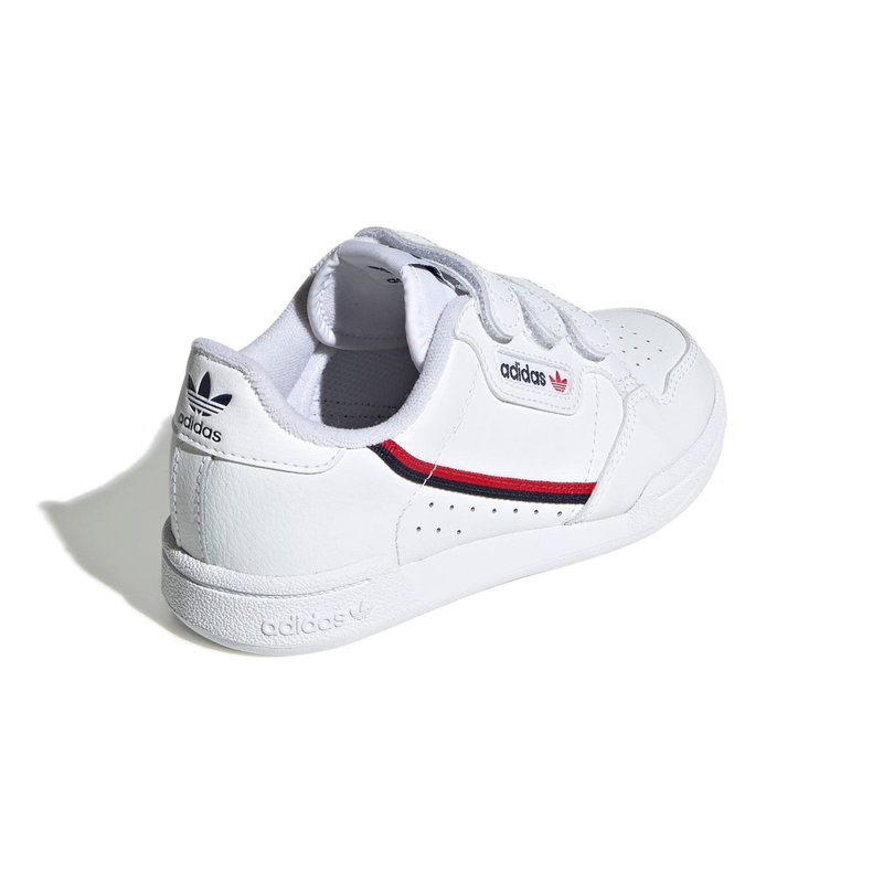 Red adidas continental 80 on sale