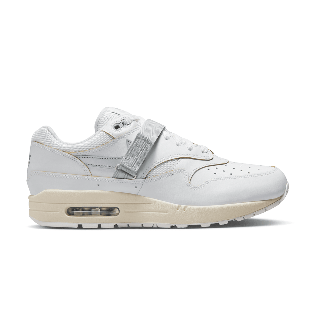 Air max 1 white top platinum gum