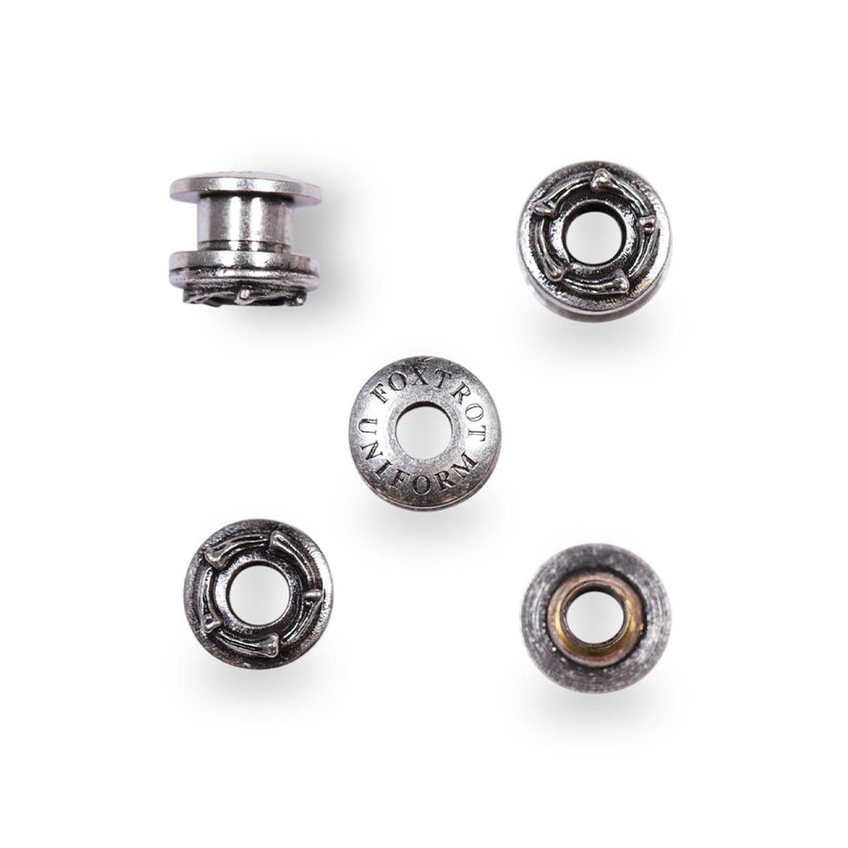 Bones Screw-On Grommets Pack 'Silver'