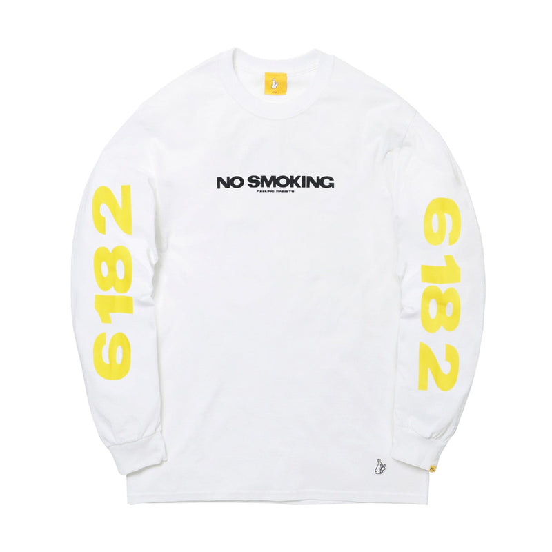 Shirt 'White' – HotelomegaShops - #FR2 No Smoking L/S T - Palm