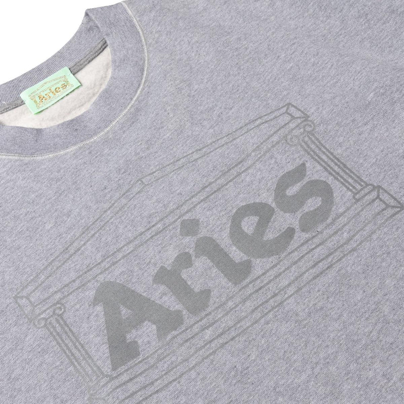 Aries Column Brotherhood sweatshirt 'Reflective Grey'