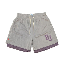 Hoyas Double Team Shorts 'Purple'