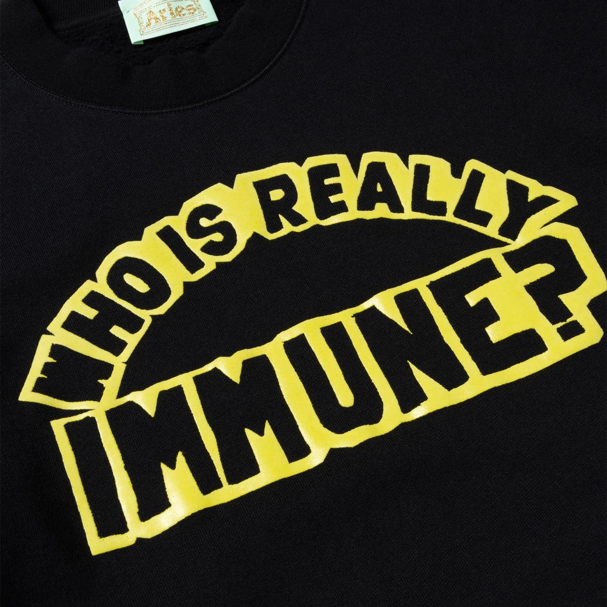 ★ARIES★ iMune Sweatshirt Black FTAR20007BLK FTAR20007BLKFW Aries Immune Sweatshirt 'Black' – Limited Edt