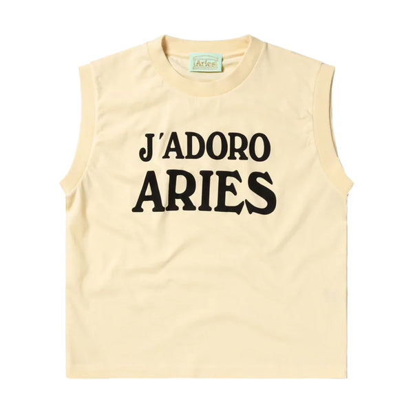 J'adoro Aries Shrunken Vest 'Alabaster'
