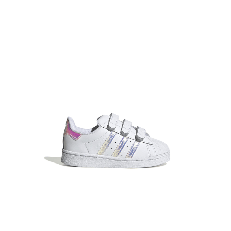 adidas Originals Infant s Superstar White Iridescent Limited Edt