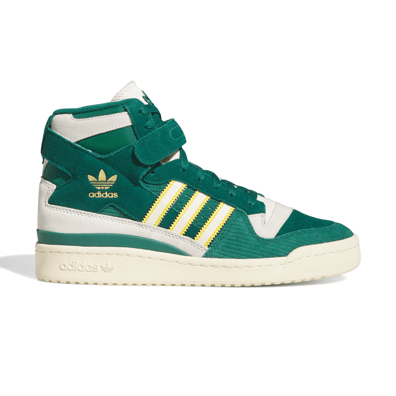 Green and white 2025 adidas high tops