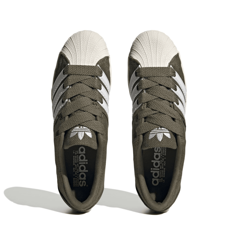 Superstar adidas kaki sales