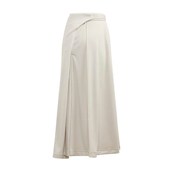 Wmns Classic Tailored Track Skirt 'Ecru'