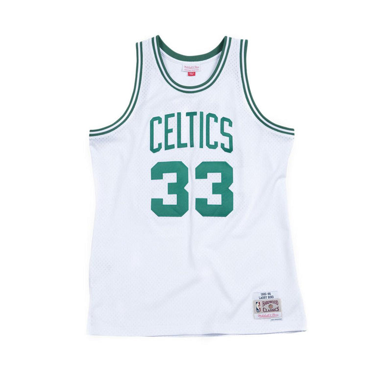 NBA Hardwood Classics Swingman Jersey Boston Celtics Larry Bird 1985-86