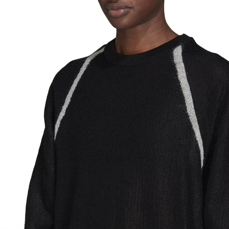 Classic Sheer Knit Sweater 'Black'