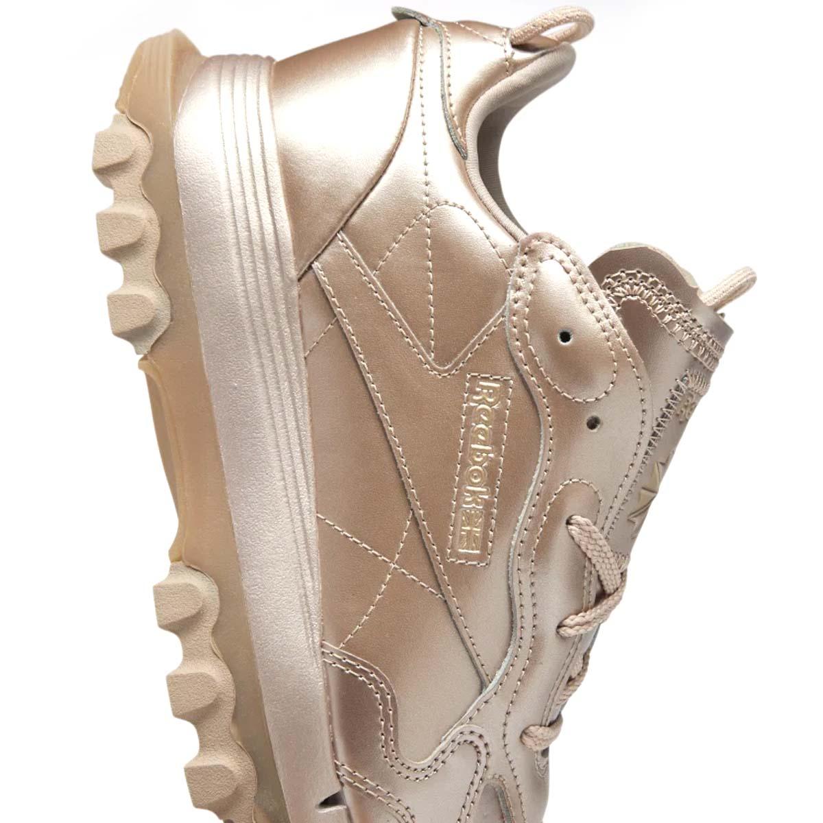 reebok classic metallic rose gold