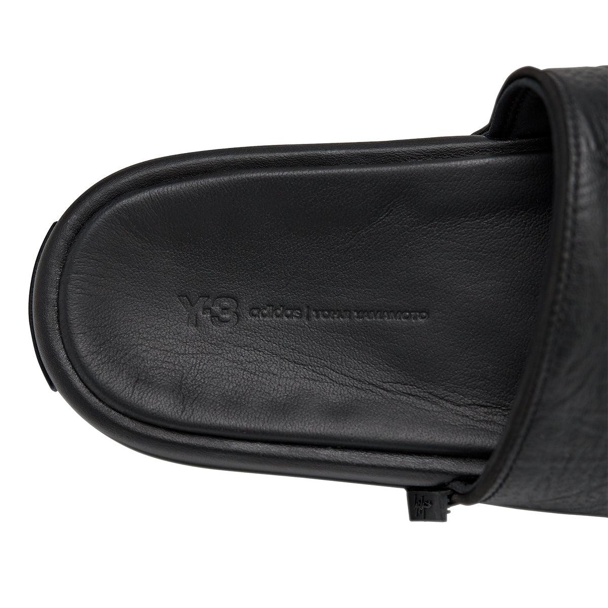 Leather Slides 'Black'