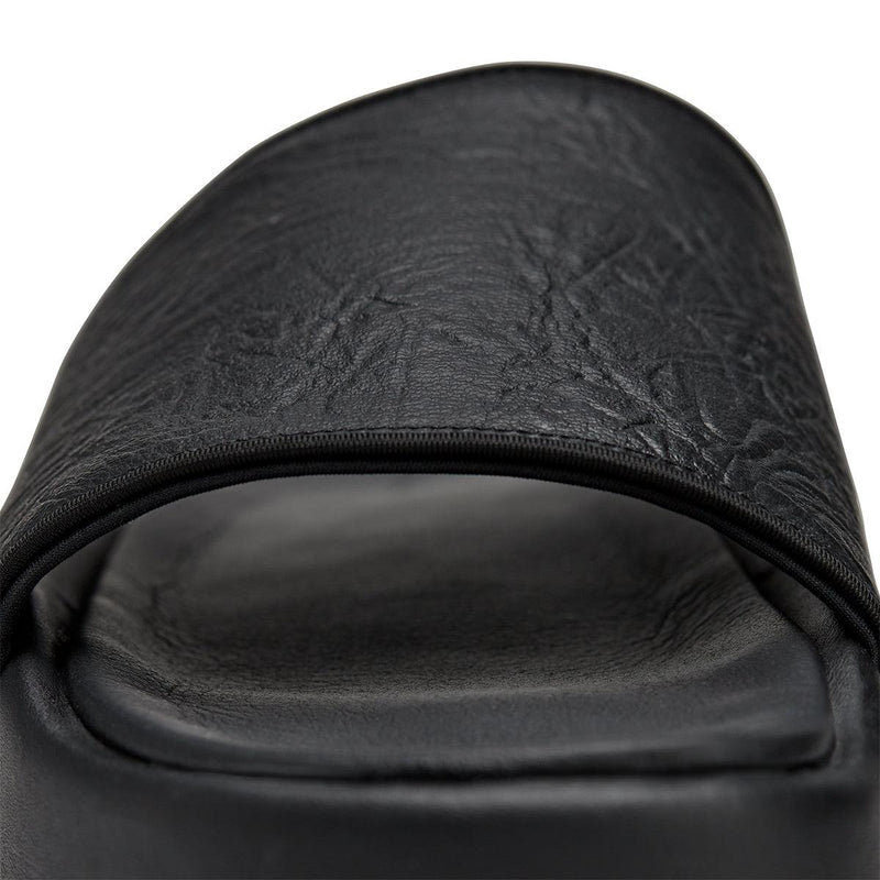 Leather Slides 'Black'