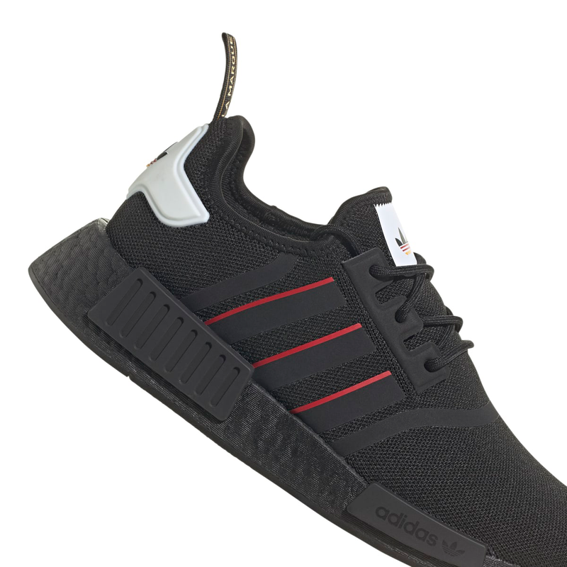 Adidas nmd womens black 2025 and red