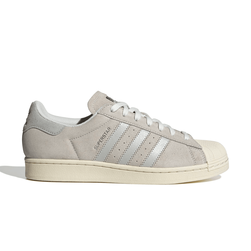 Grey and white adidas superstar deals