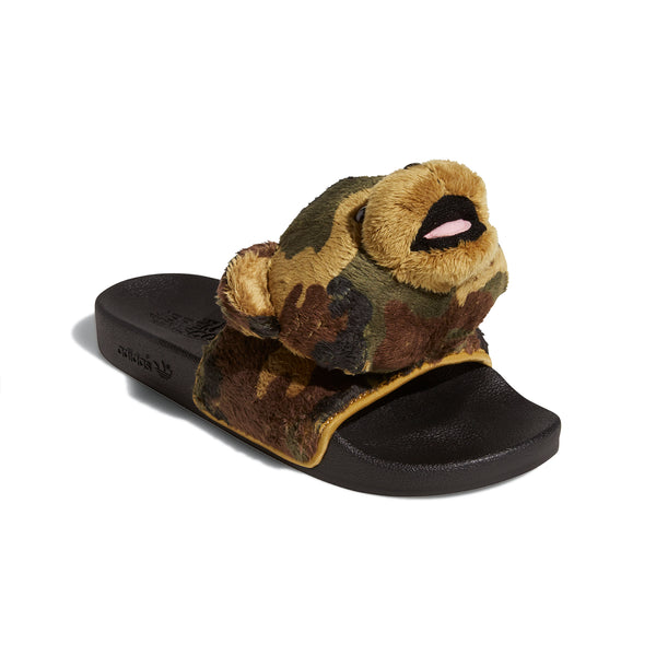 + Jeremy Scott adilette Teddy Slides 'Black Camo'