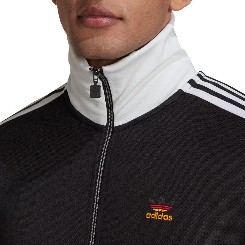 adidas Originals – Track Jacket White\' Limited Edt \'Black Beckenbauer