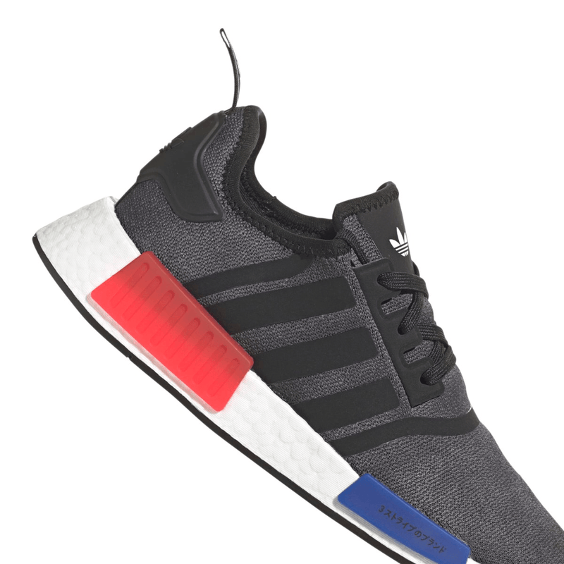 Adidas nmd mens black 2025 red blue