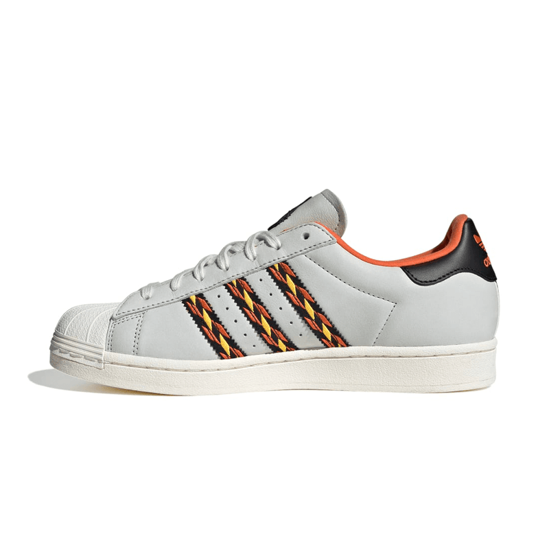 Adidas superstar shoes leather sales mid limited edition red