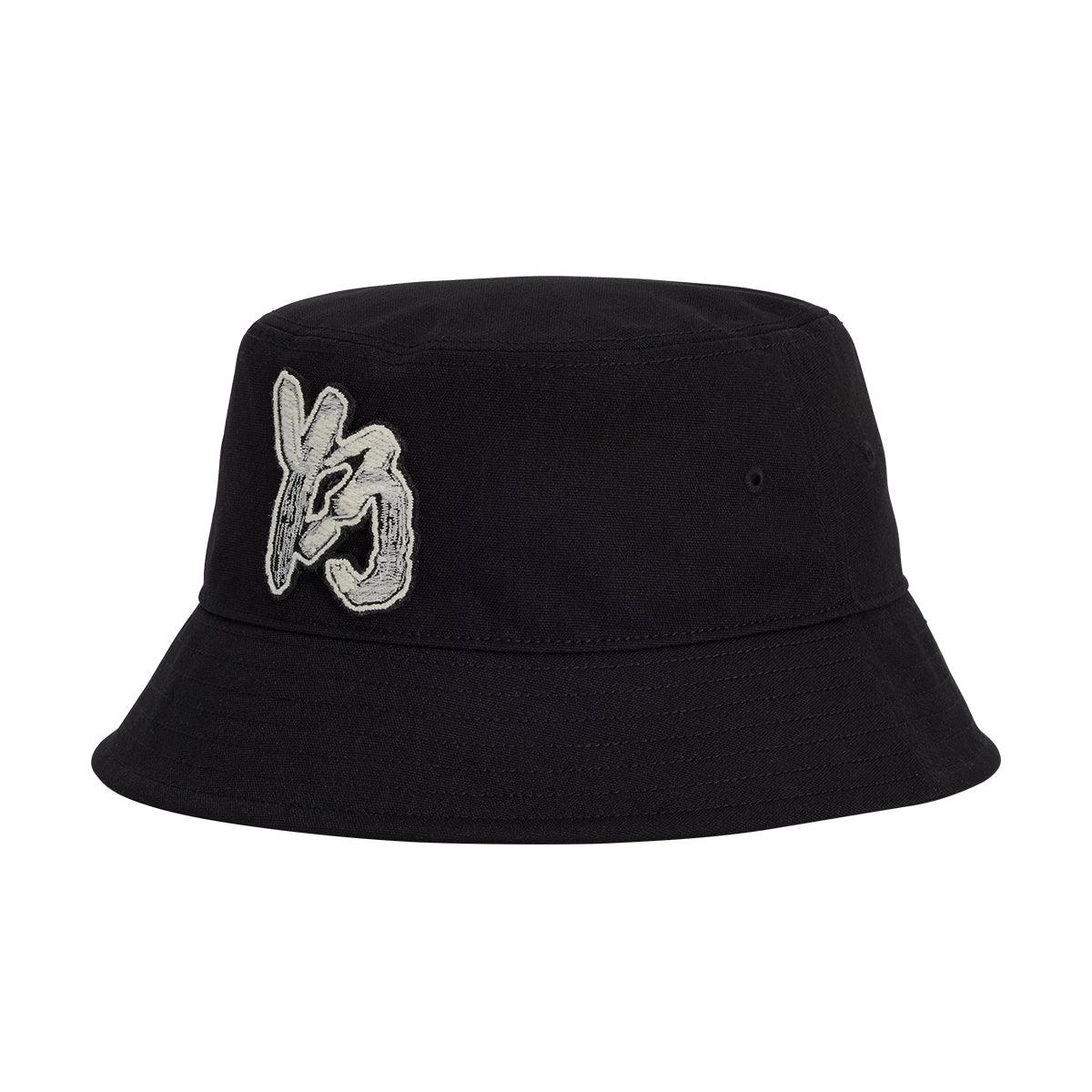 Adidas Y-3 3-Stripes Black Unisex Bucket Hat, Sizes M/L & L