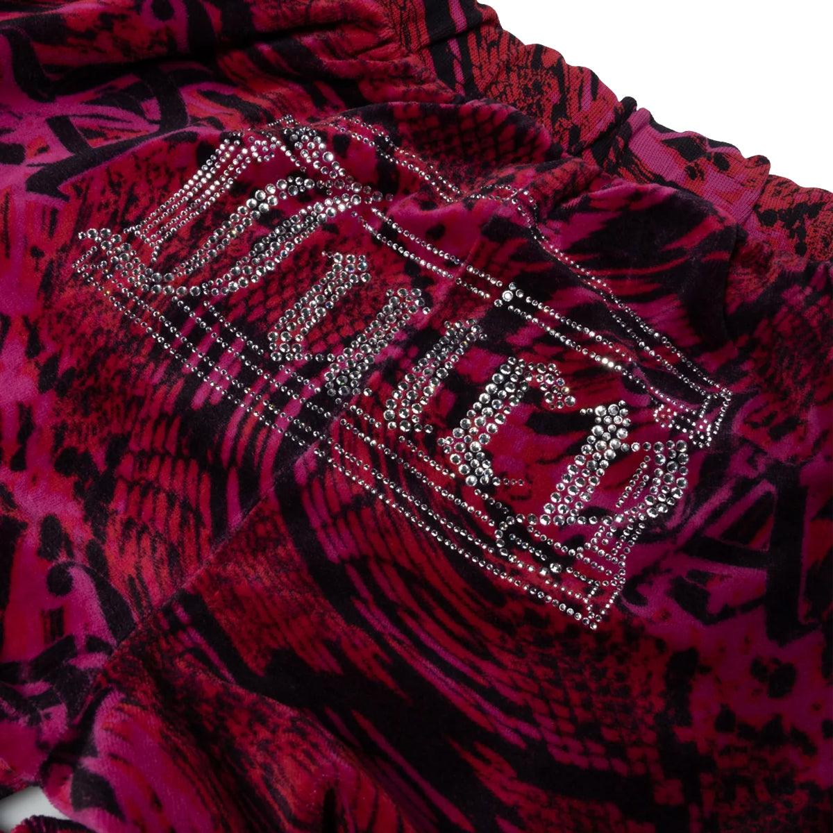 Aries + Juicy Couture Psysnake Flared Sweatpants 'Pink