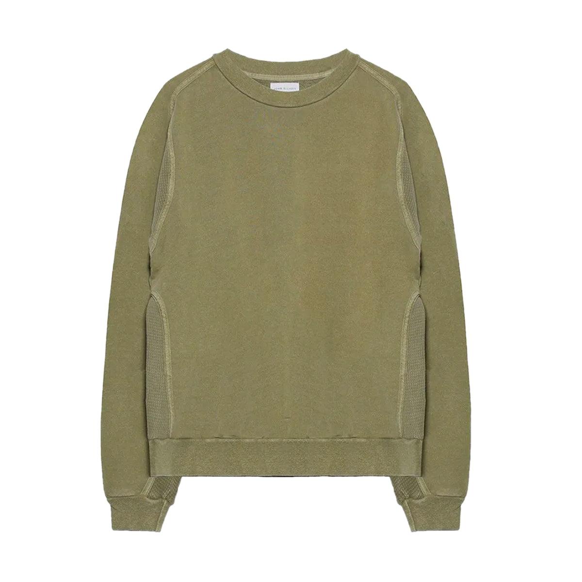 Cross Thermal Sweatshirt 'Washed Army'