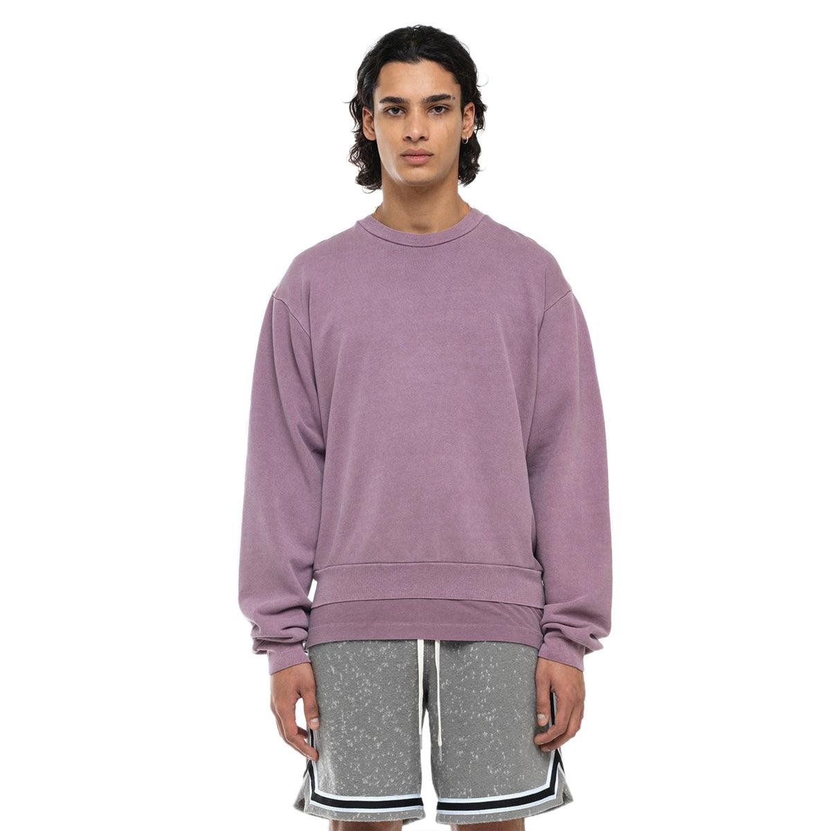 Interval Sweatshirt 'Washed Bordeaux'