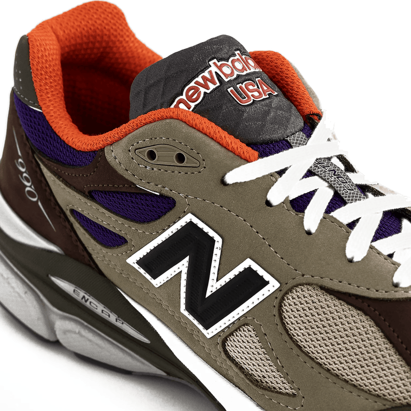 New Balance MADE In USA 990v3 Tan Blue Limited Edt