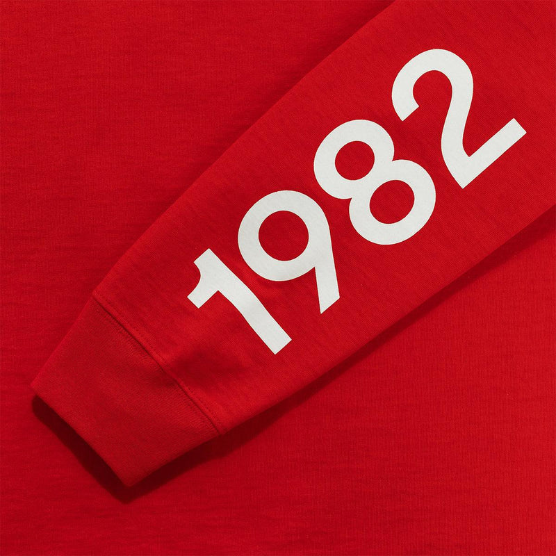 In USA Heritage L/S Tee 'Team Red'