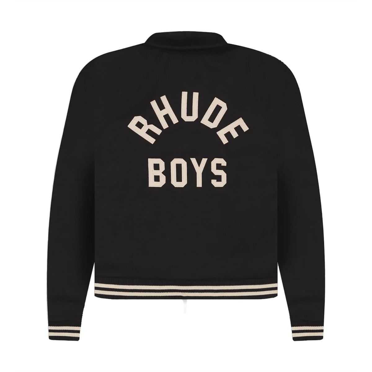 Rhude Boys Signature Bomber 'Black'
