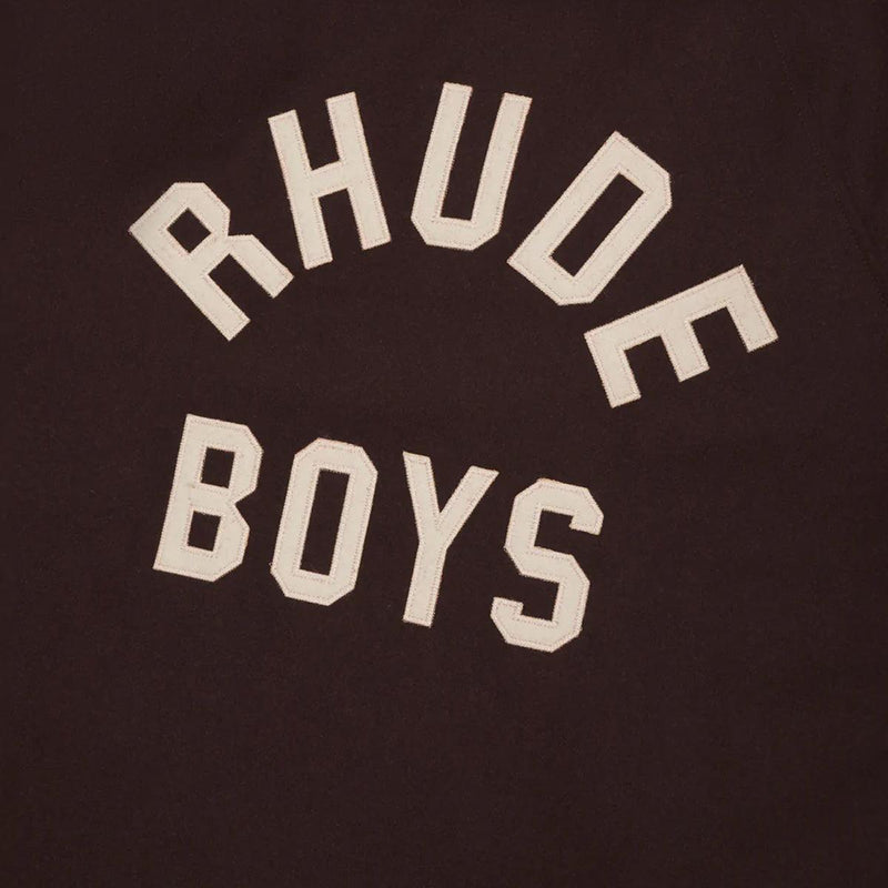 Rhude Boys Signature Bomber 'Brown'