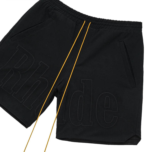 Embroidered Twill Logo Shorts 'Black'